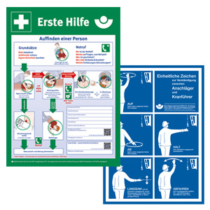 Aushänge für Mitarbeiter