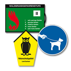 Wald- und Forstschilder