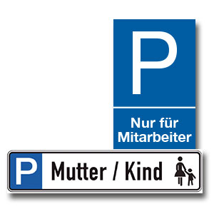 Parkplatzkennzeichnung