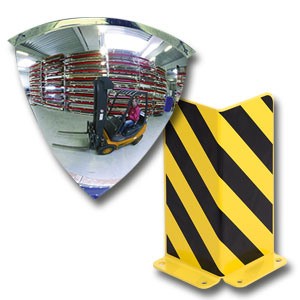 Industriespiegel und Anfahrschutz