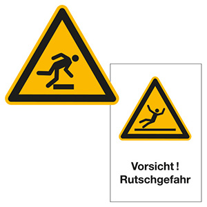 Warnschilder für Lager und Betriebsgelände