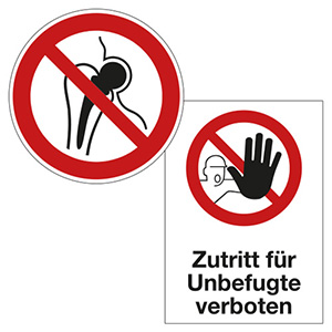 Zutrittsbeschränkungen