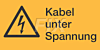 Kabel unter Spannung