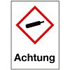 Komprimierte Gase - Achtung