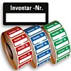 Inventar - Nr.  - zum Selbstbeschriften