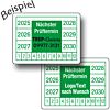 Prüfsiegel - Nächster Prüftermin. Layout 9