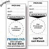 Grundplakette - Prüfung mit individuellem Firmeneindruck