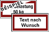 Text nach Wunsch
