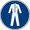 Schutzkleidung benutzen