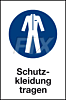Schutzkleidung tragen