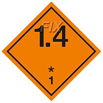 Gefahren Kl. 1.4 Explosive Stoffe