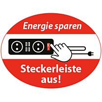 Energie sparen - Steckerleiste aus!