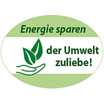 Energie sparen .. der Umwelt zuliebe!
