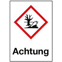 Umweltgefährdend - Achtung