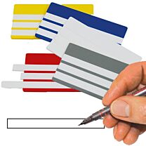 Schildmaske zum Selbstbeschriften