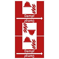 Rohrleitungsband Dampf