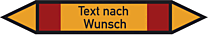 Rohrleitungskennzeichen - Gruppe 4 - brennbare Gase