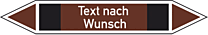 Rohrleitungskennzeichen - Gruppe 9 - nicht brennb. Flüssigkeiten u. Feststoffe