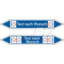 Rohrleitungskennzeichen - Gruppe 0 - Sauerstoff