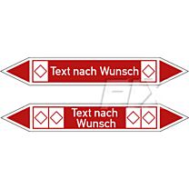 Rohrleitungskennzeichen - Gruppe 2 - Dampf