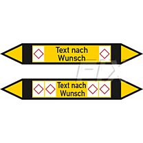 Rohrleitungskennzeichen - Gruppe 5 - nicht brennbare Gase
