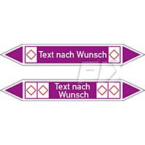 Rohrleitungskennzeichen - Gruppe 7 - Laugen