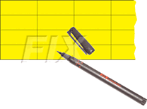 Etiketten aus Acetatseide