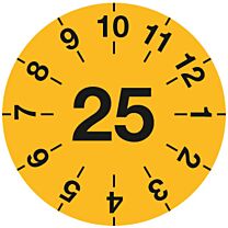 Miniprüfplakette - 2025