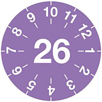 Miniprüfplakette 2026