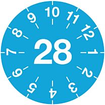 Miniprüfplakette - 2028