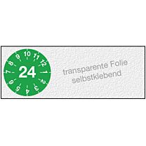 Kabel-Prüfplaketten - 2024