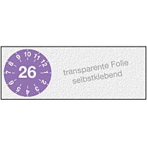 Kabel-Prüfplaketten - 2026