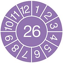 Jahresprüfplakette - 2026