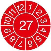 Jahresprüfplakette - 2027