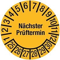 Prüfplakette - Nächster Prüftermin