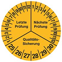Prüfplakette - Letzte/Nächste Prüfung