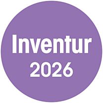 Inventuraufkleber - 2026
