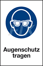 Augenschutz tragen