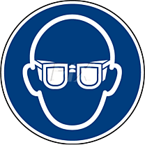 Augenschutz benutzen