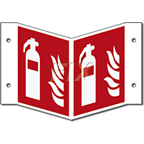 Winkelschild - Feuerlöscher