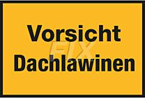 Vorsicht Dachlawinen