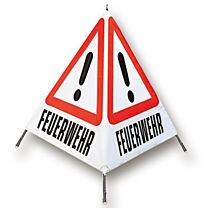 Warnfaltsignal Feuerwehr