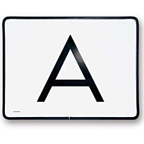 Abfall-Warntafel, nicht klappbar