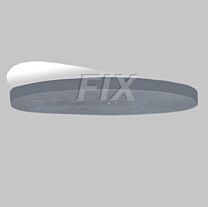 Metallscheibe für Rundmagnet