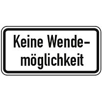 Keine Wendemöglichkeit