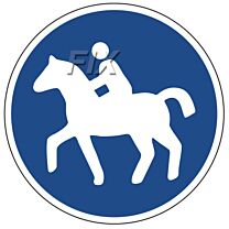 Reitweg - ähnlich VZ 238