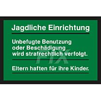 Jagdliche Einrichtung