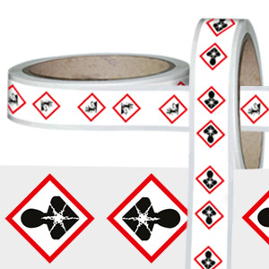 Gefahrstoffbänder nach GHS